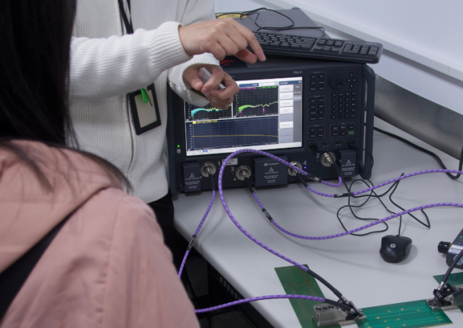 67 GHz Delta-L Measurement